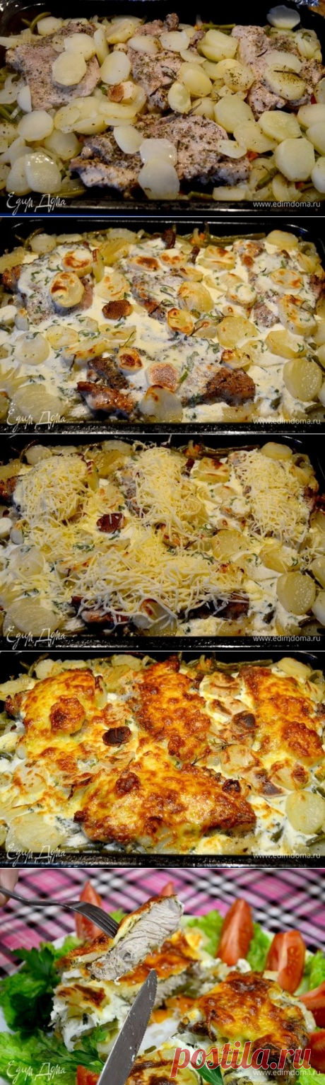 Мясо с картошкой по-деревенски рецепт 👌 с фото пошаговый | Едим Дома кулинарные рецепты от Юлии Высоцкой