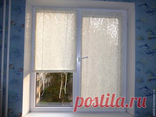 Оконные шторки на липучках