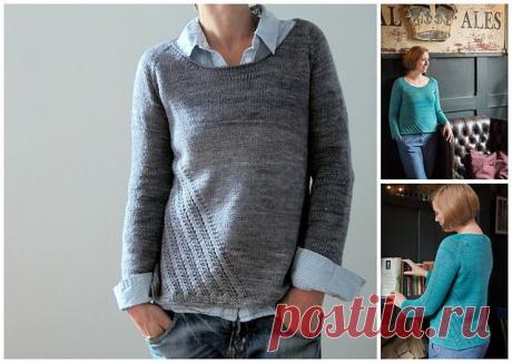 Джемпер с ажурными дорожками Arcade