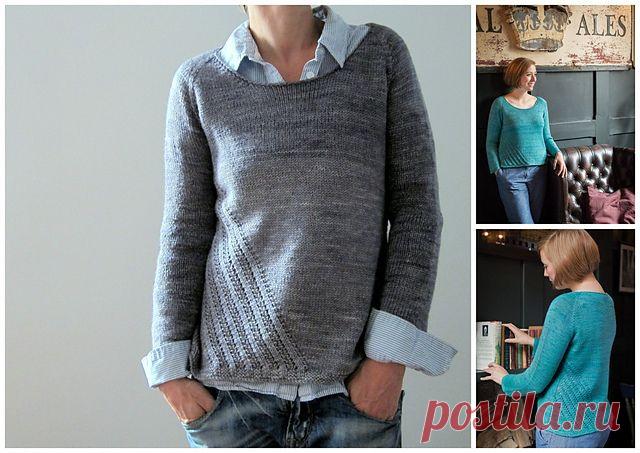 Джемпер с ажурными дорожками Arcade