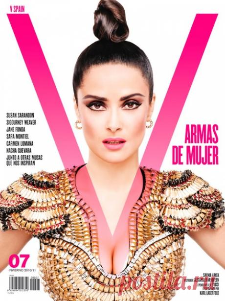 Лучшие фотографии сногсшибательной Сальмы Хайек из фото- сессий разных лет