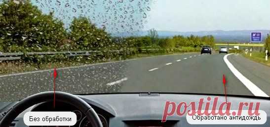 Антидождь для стекол и кузова автомобиля своими руками