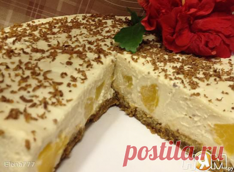 Мусс из белого шоколада с персиками - Рецепты домашней кухни с пошаговыми фотографиями и подробным описанием. Новые рецепты каждый день. Конкурсы рецептов - Ням.ру