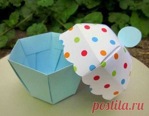 Cajas Con Forma De Cupcake Con Molde - Dale Detalles EAE