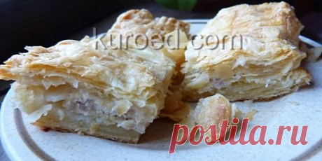 РЕЦЕПТЫ | Слоеный пирог с курицей