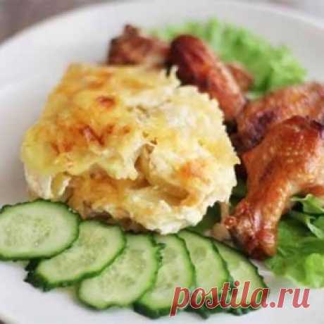 Картофельный гратен