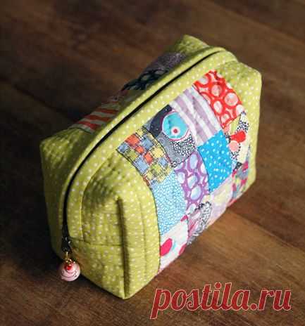 Small Bag of Patchwork DIY tutorial ~