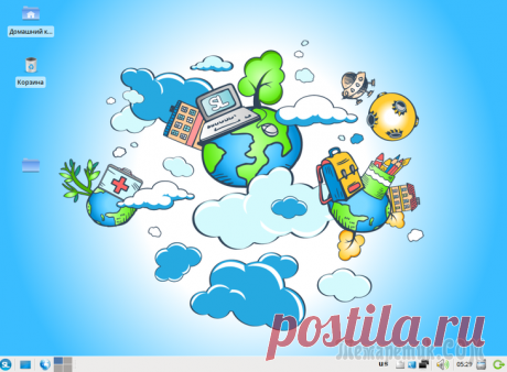 ALT Linux - Simply Linux 7.0.5 рабочая среда Xfce