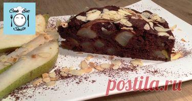 Шоколадный пирог с грушами. Грушевый пирог - Простые рецепты Овкусе.ру