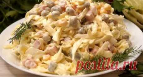 Невероятно вкусный салат: полноценный ужин