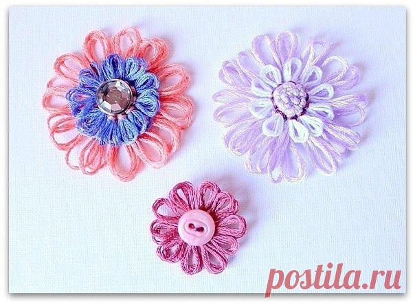 Простой съёмный воротничок из фетра с кружевом