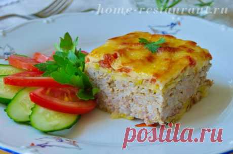 Запеканка из кабачков с фаршем - результат «вкусно предсказуем»
