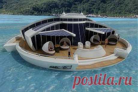 Hi-Tech Искусственный островок Solar Floating Island спасет от всемирного потопа - свежие новости Украины и мира
