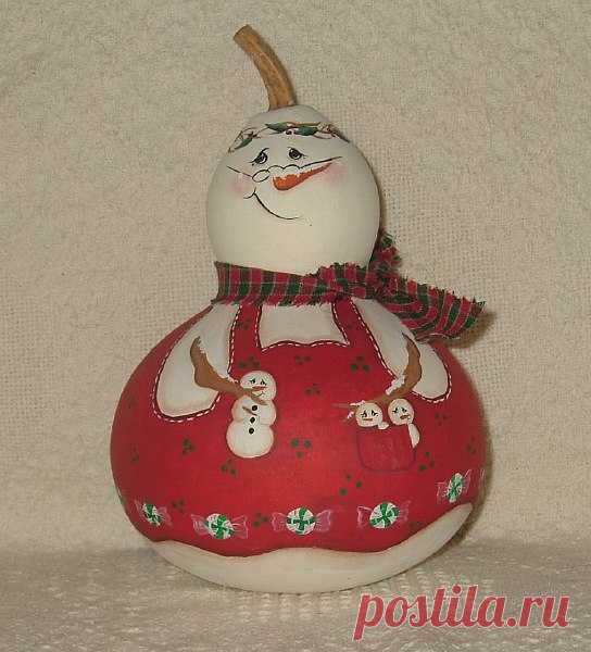 Игрушки из старых лампочек