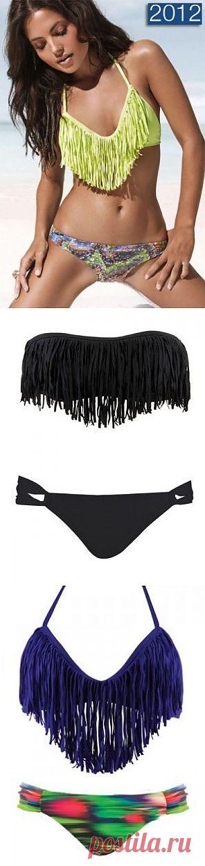 Бахрома / Купальники / Модный сайт о стильной переделке одежды и интерьера