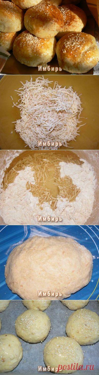 Булочки с колбасным сыром : Простые рецепты для вкусной жизни