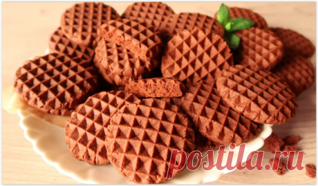 Новый красивый способ формирования печенья с рифленым рисунком+ вкусный рецепт