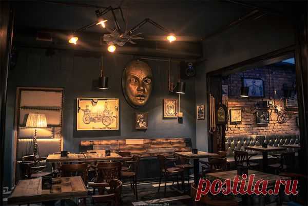(+1) тема - Стиль стимпанк—Паб Joben Bistro в Клуж-Напока | Роскошь и уют