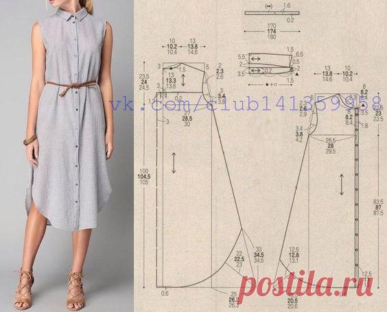 ФАСОНЫ ЛЕТНИХ ПЛАТЬЕВ И САРАФАНОВ+ВЫКРОЙКИ. – В РИТМІ ЖИТТЯ