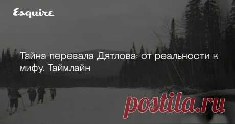 Тайна перевала Дятлова: от реальности к мифу. Таймлайн