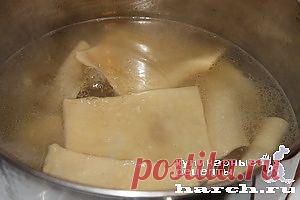 2 ВКУСНЕЙШИХ ВОСТОЧНЫХ БЛЮДА С ТЕСТА И МЯСА - БЕШБАРМАК И МАНПАР .