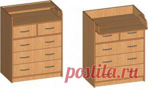 Делаем пеленальный комод своими руками