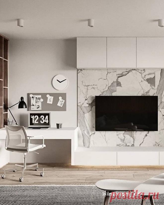 Гостиная с телевизором - Крутые идеи