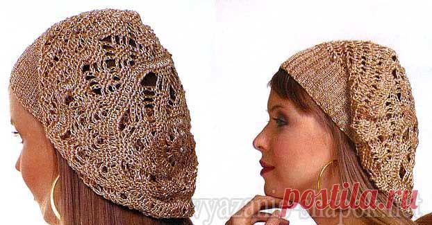 ВЯЗАНИЕ ШАПОК: женские шапки спицами и крючком, мужские и детские шапки, вязаные сумки | Страница 2