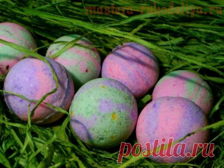 Классический рецепт бомбочек для ванны