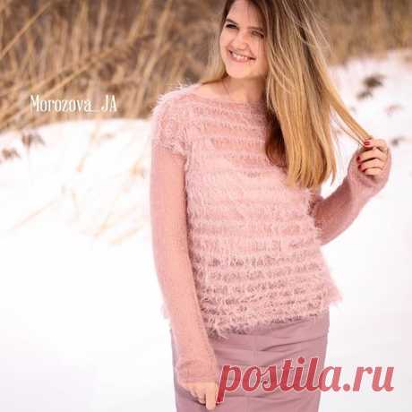 Весна на пороге,а значит пора показывать вам новинки😉🌷В наличии весенний, лёгкий,полупрозрачный свитерок,выполненный из тончайшего кид-мохера на шелке от Rowan, c "пушистостью" от Lana Grossa😊💕По всем вопросам в директ! И, да,конечно же с пятницей нас!🤗 #вязаныйсвитер #мохеровыйсвитер #вязание #вязаныевещиназаказ #вещиручнойработы #ручнаяработа #knitting #knitwear #handmade
