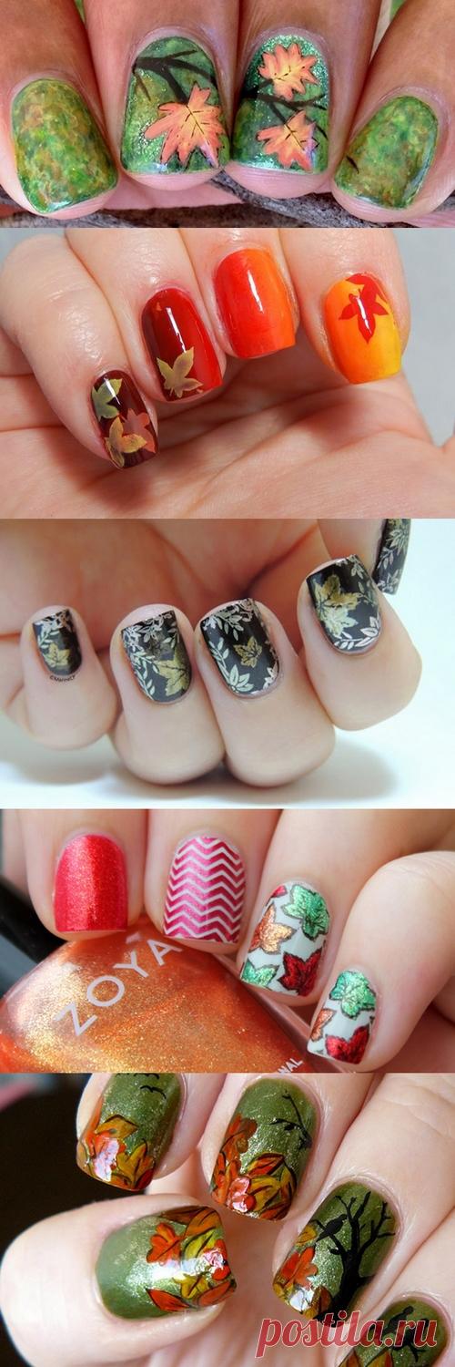 Фото осеннего маникюра 2017-2018: модный осенний маникюр новинки, идеи осеннего маникюра