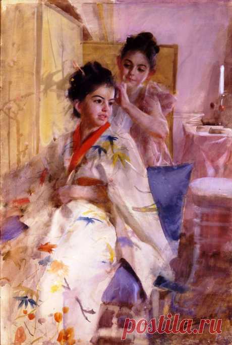 Anders Zorn - The Misses Salomon - t2891 | TiPiTi.info