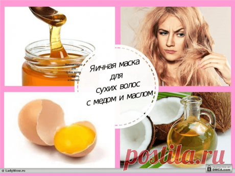 15 эффективных рецептов масок для волос из яйца