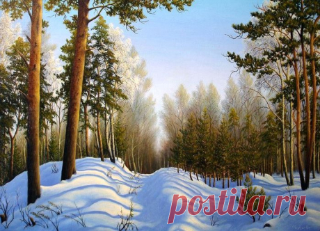 Прекрасная живопись Виктора Чиканова.