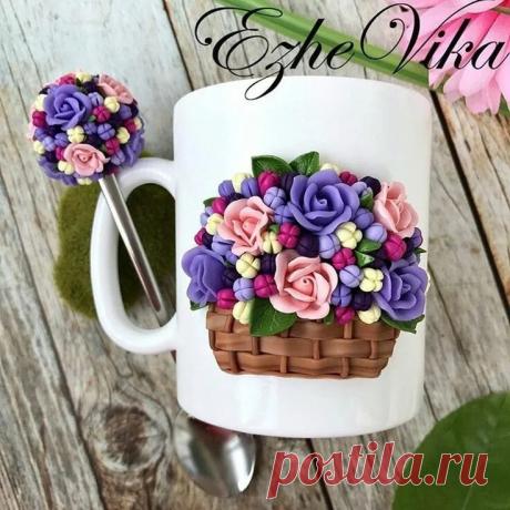 Кружка с ягодами из полимерной глины: 2 тыс изображений найдено в Яндекс Картинках