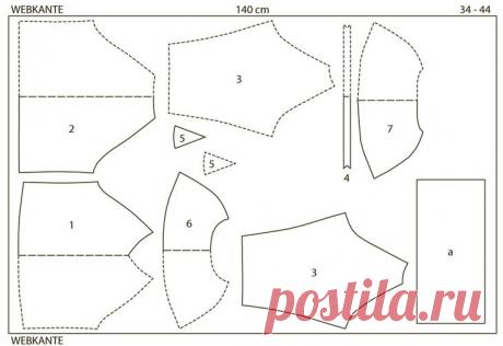 Как сшить «вязаный» пуловер со съёмным воротником
