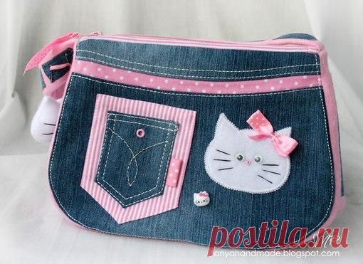 Сумочка для девочки HELLO KITTY. Выкройка.

#сумки@fashion.freak

Материалы:
Показать полностью…