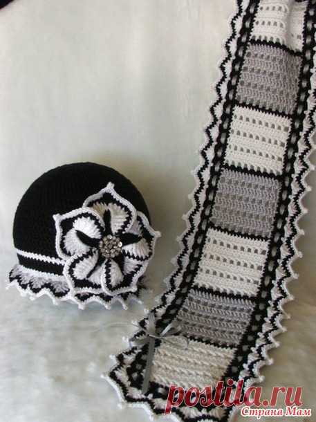 Украшение для вашей шапочки. Схема. - Хенд-Мейд | HANDMADE - Страна Мам