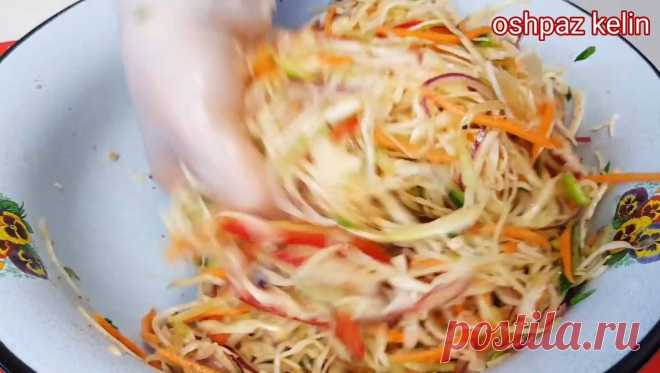 Просто,Дёшево и Вкусно Салат Овощное Ассорти по Корейски