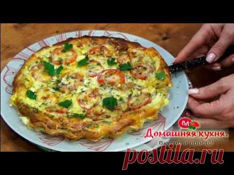ГОТОВЛЮ КАЖДЫЕ ВЫХОДНЫЕ С РАЗНЫМИ НАЧИНКАМИ! РЕЦЕПТЫ ИЗ СЛОЕНОГО ТЕСТА! КИШ С КРАСНОЙ РЫБОЙ!
