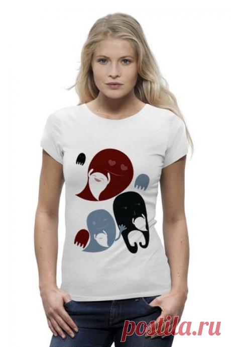Футболка Stella Wants (Женская) &quot;Привидения.&quot; от Hatulia - Printio