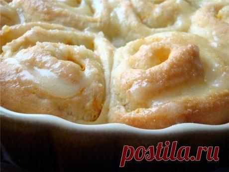 Ароматно-воздушные апельсиновые булочки. Сдобные и очень вкусные!