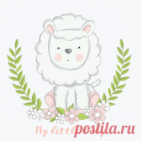 Симпатичные детеныши овец с цветочным рисунком Более миллиона свободных векторов, PSD, фотографии и бесплатные иконки. Эксклюзивные халявы и все графические ресурсы, которые необходимые для ваших проектов