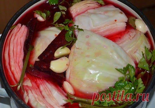 Соленая капуста по мегрельски (мжави) - домашний рецепт | Просто и вкусно