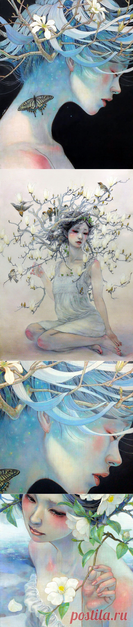 Грустные сказки Михо Хирано (Miho Hirano - 平野実穂).