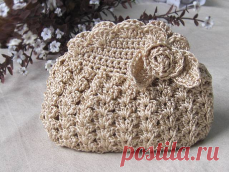 Сумочка-косметичка. Крючком. МК. / Обсуждение на LiveInternet - Российский Сервис Онлайн-Дневников