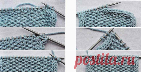 Обработка прямых краев детали полым шнуром (Уроки и МК по ВЯЗАНИЮ) | Журнал Вдохновение Рукодельницы