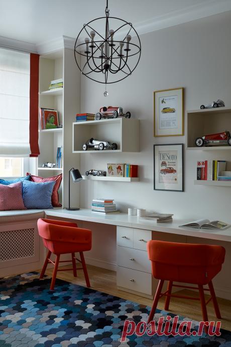 Детская для двух мальчиков, автор Дина Салахова, конкурс "детская: территория креатива" | PINWIN - конкурсы для архитекторов, дизайнеров, декораторов