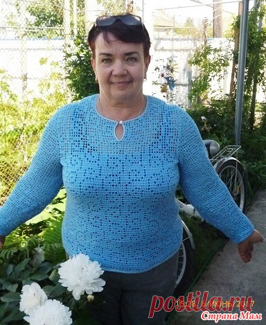 летний пул - Завитушки, крючком - Вязание - Страна Мам