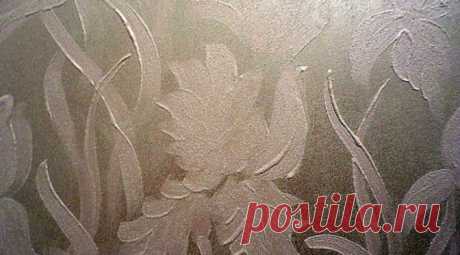 РОСПИСЬ СТЕН СТРУКТУРНОЙ КРАСКОЙ | Креативные идеи - для дома, для сада, вязание, шитье, описание моделей